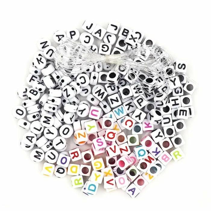 Bead Kits |   Alphabets Triple Pack Plastic Beads Bead Kits Bead Kits