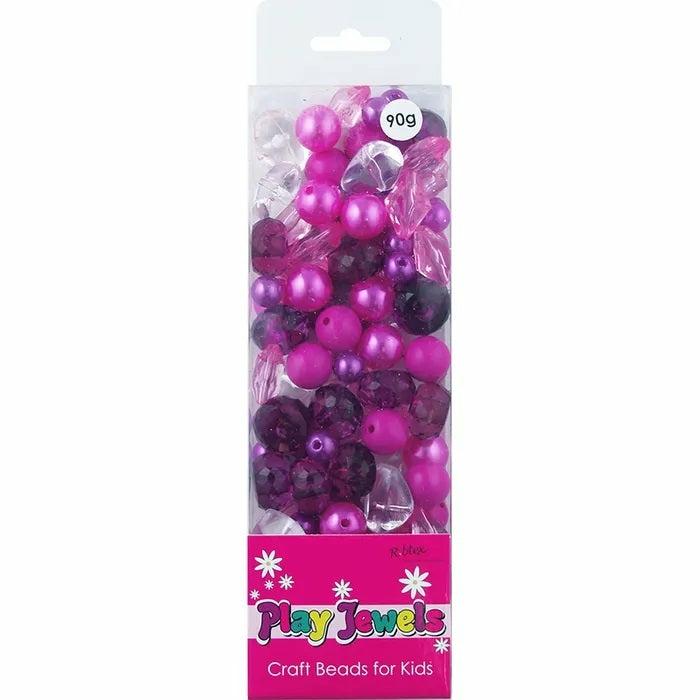 Bead Kits |   Hot Pink – Crystal Colour Blister Pack Beads Bead Kits Bead Kits