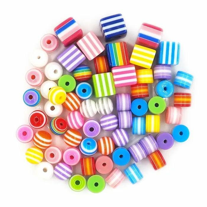 Bead Kits |   Liquorice Triple Pack Plastic Beads Bead Kits Bead Kits