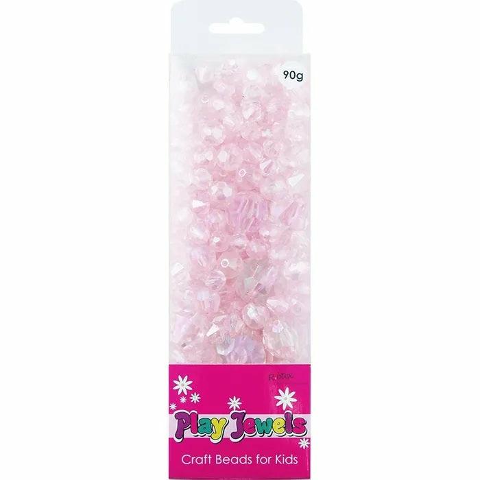 Bead Kits |   Pink Ab Colour Blister Pack Beads Bead Kits Bead Kits