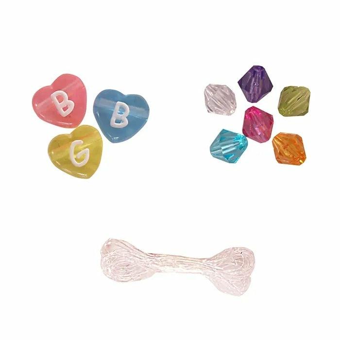 Bead Kits |   Twin Pack Alphabet Heart & Bicone Bead Kit Bead Kits Bead Kits