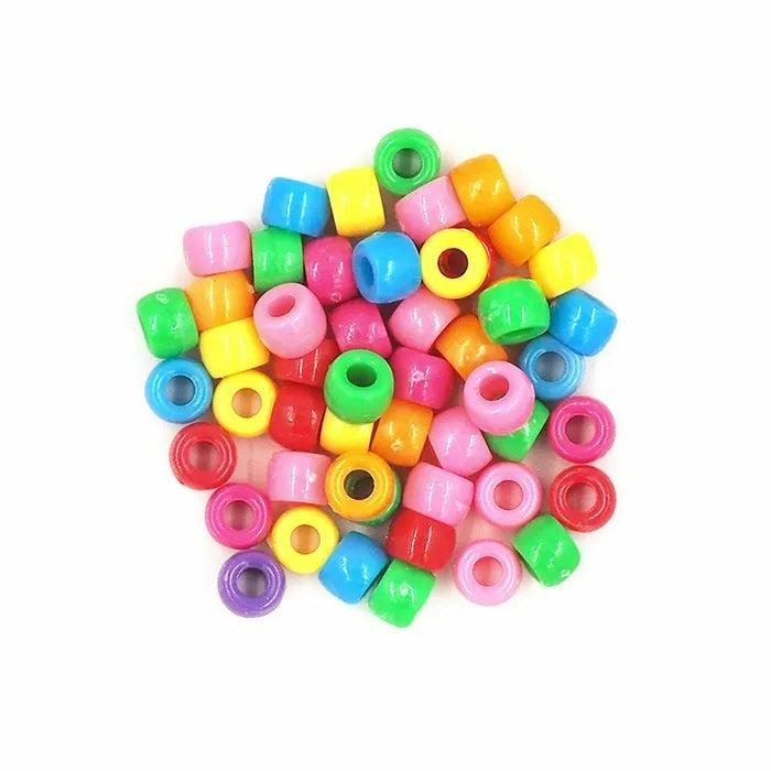 Beads |   6Mm Bright Colours Pony Beads Beads Beads