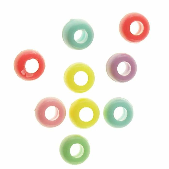 Beads |   6Mm Pastel Colour Pony Beads Beads Beads