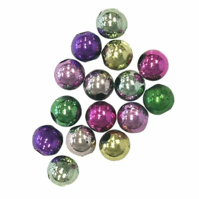 Beads |   7Mm Metallic Bright Colour Round Beads Beads Beads