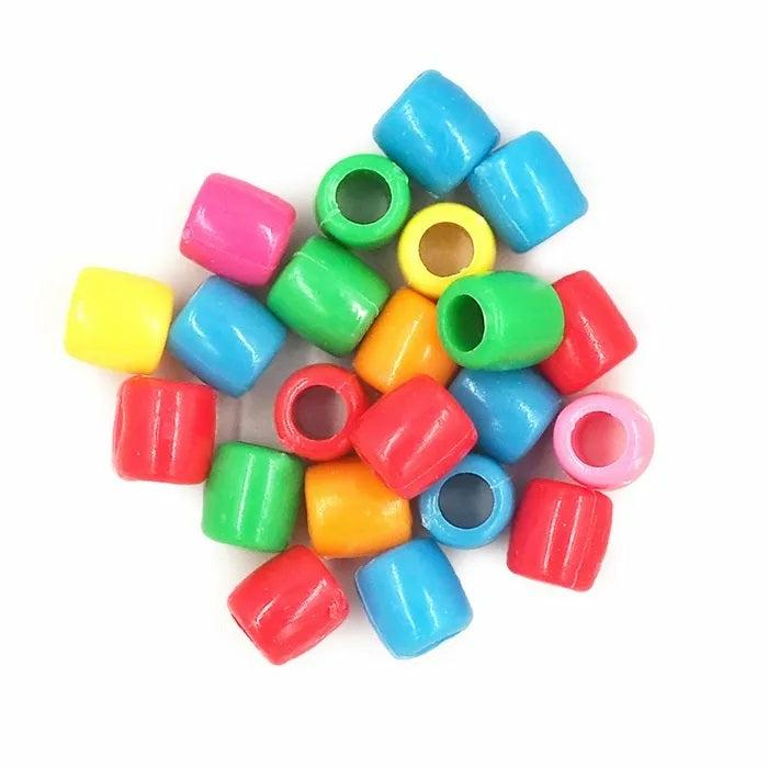 Beads |   Assorted Bright Colours Pony Beads Beads Beads