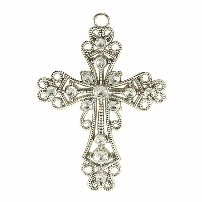 Charms & Pendants |   7Cm Crucifix Charms Charms & Pendants Charms & Pendants