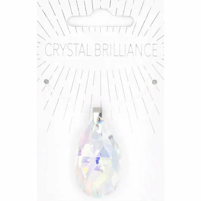 Charms & Pendants |   Large Teardrop Shape Crystal Pendant Charms & Pendants Charms & Pendants