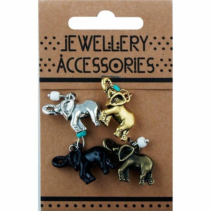 Charms & Pendants |   Metal Alloy Elephant Charms Charms & Pendants Charms & Pendants