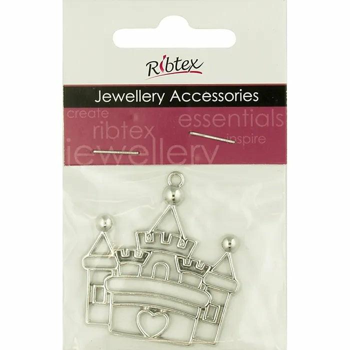 Charms & Pendants |   Metal Alloy Laser Castle Charm Charms & Pendants Charms & Pendants