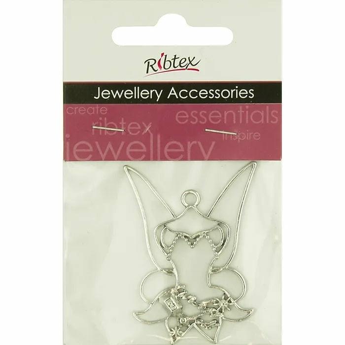 Charms & Pendants |   Metal Alloy Laser Fairy Dress Charm Charms & Pendants Charms & Pendants