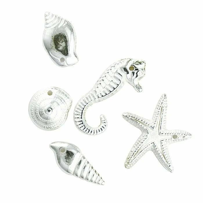 Charms & Pendants |   Plastic Assorted Sea Shape Charms Charms & Pendants Charms & Pendants