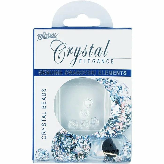 Crystal Beads |   6Mm Swarovski Round Facet Beads (Available In 4 Colours) Crystal Beads Crystal