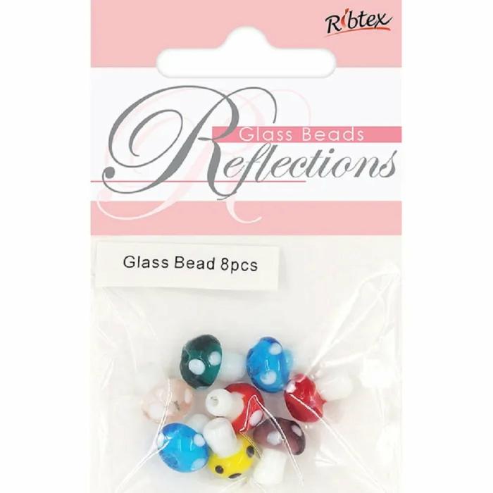 Glass Beads |   Mushroom Millefiori Glass Beads Glass Beads Glass Beads