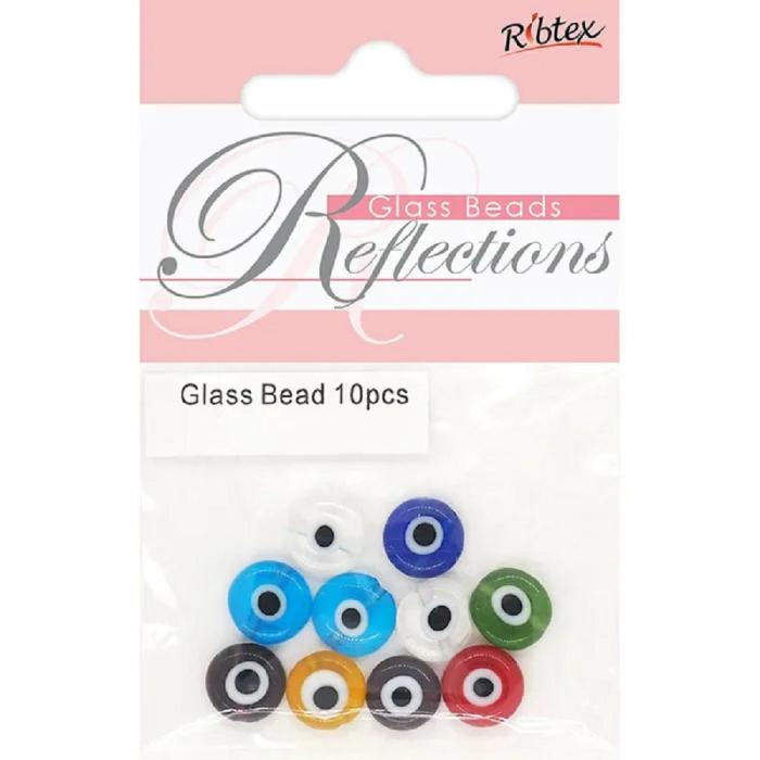 Glass Beads |   Round Eye Millefiori Glass Beads Glass Beads Glass Beads