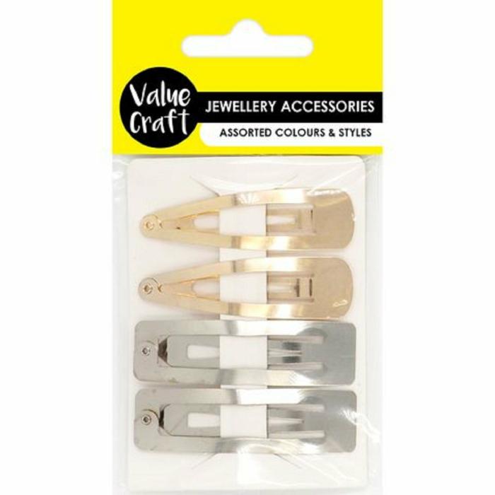 Jewellery Making Accessories |   Assorted Designs Snap Hair Clips Jewellery Making Accessories Jewellery Making Accessories