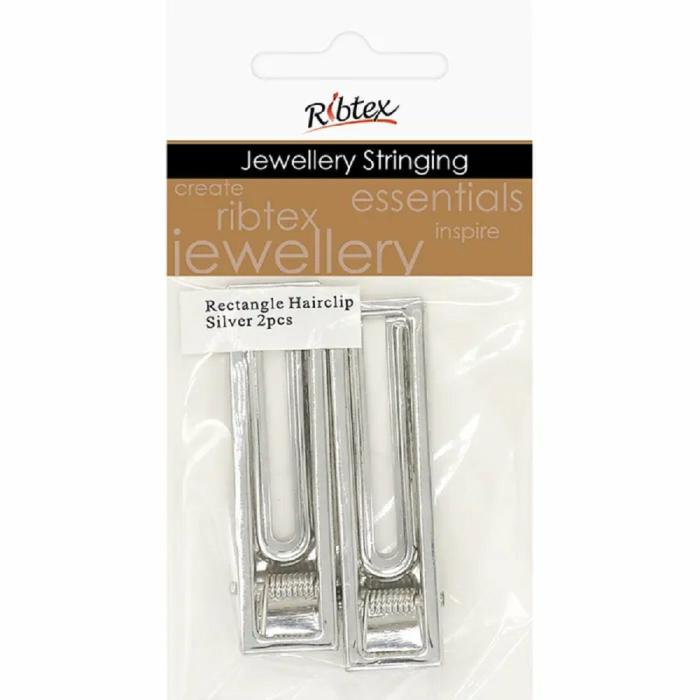 Jewellery Making Accessories |   Jf Flat Rectangle Hair Clips Jewellery Making Accessories Jewellery Making Accessories