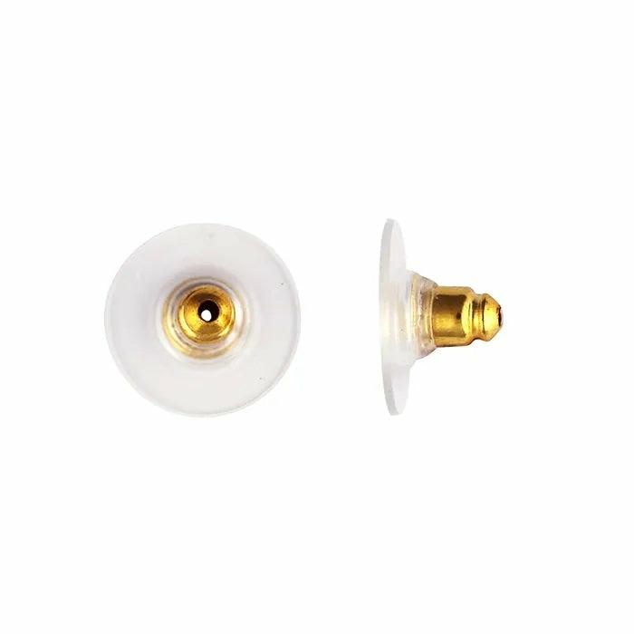 Jewellery Making Basics |   15Mm Comfort Earring Studs (Available In 2 Colours) Jewellery Making Basics Gold