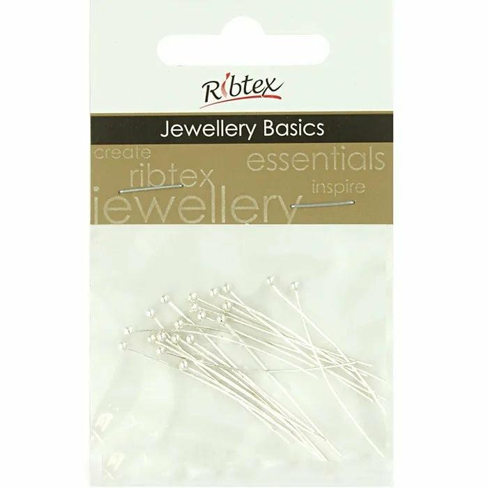 Jewellery Making Basics |   35Mm Metal Alloy Ball Head Pins Jewellery Making Basics Jewellery Making Basics