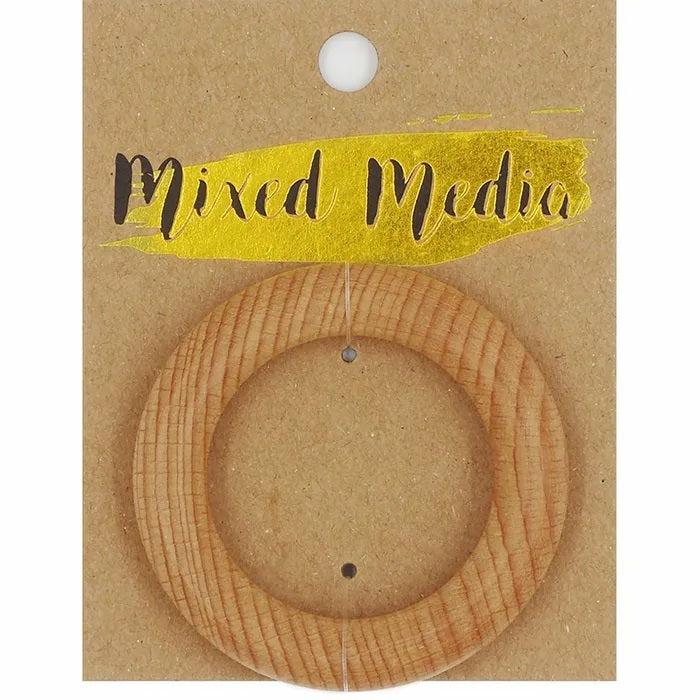 Jewellery Making Basics |   60Mm Beechwood Mac Ring Jewellery Making Accessories Jewellery Making Accessories