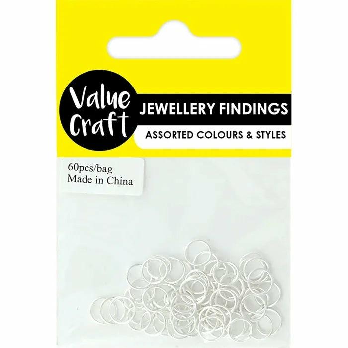 Jewellery Making Basics |   7Mm Silver Colour Jump Rings Jewellery Making Basics Jewellery Making Basics