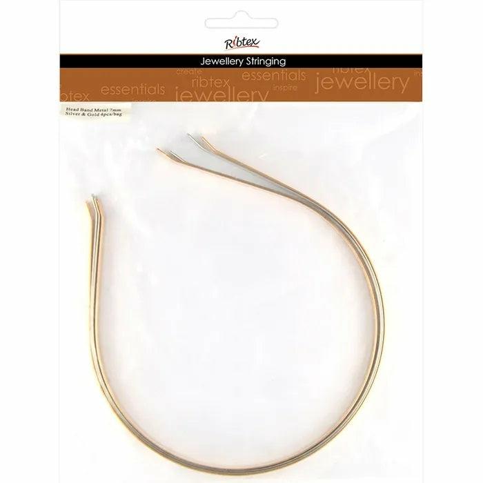 Jewellery Making Basics |   7Mm Wide Metal Alloy Head Band Jewellery Making Accessories Jewellery Making Accessories