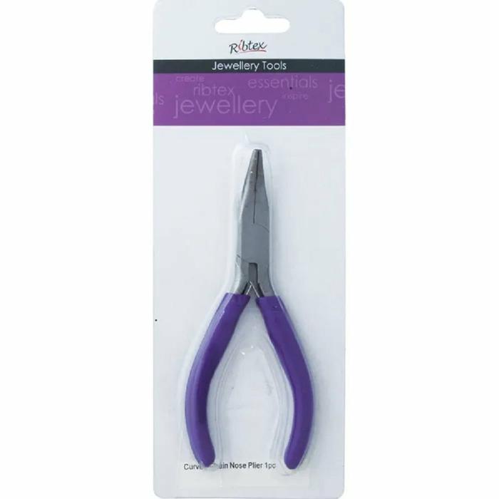 Jewellery Making Tools |   Jf Curved Chain Nose Plier Jewellery Tools Jewellery Making Supplies Jewellery Making Tools