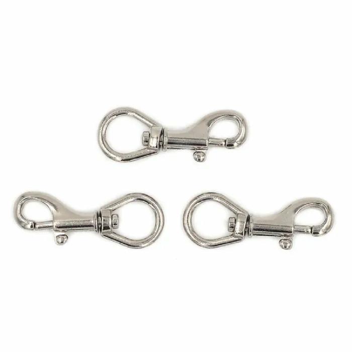 Keychain Making Supplies |   38Mm Lobster Clasp With Swivel Clip Jewellery Making Supplies Keychain Making Supplies