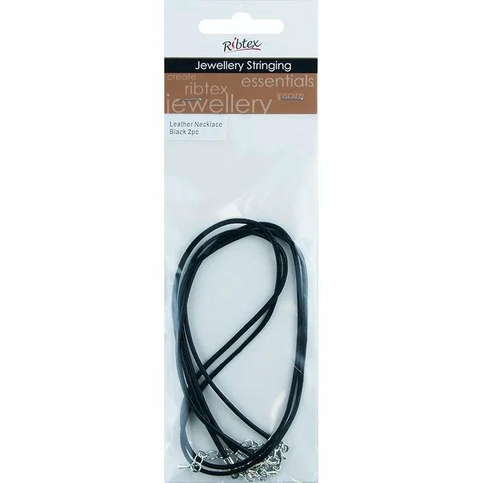 Necklace & Bracelets Making Supplies |   1Mm Leather Necklace With Lobster Clasp Jewellery Making Supplies Necklace & Bracelets Making Supplies