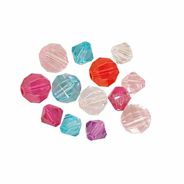 Other Beads |   10Mm-12Mm Round & Bicone Shapes Beads Jewellery Making Supplies Other Beads