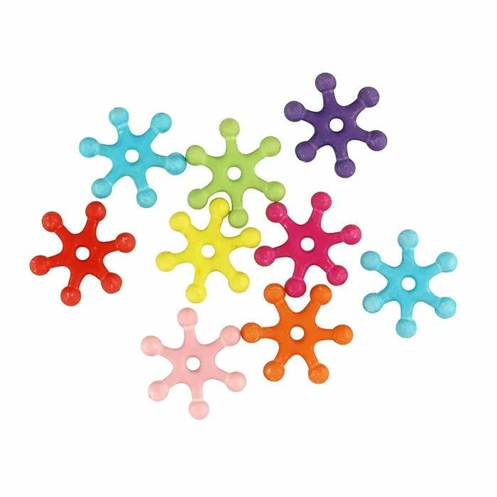 Other Beads |   15Mm Plastic Starburst Beads Beads Beads