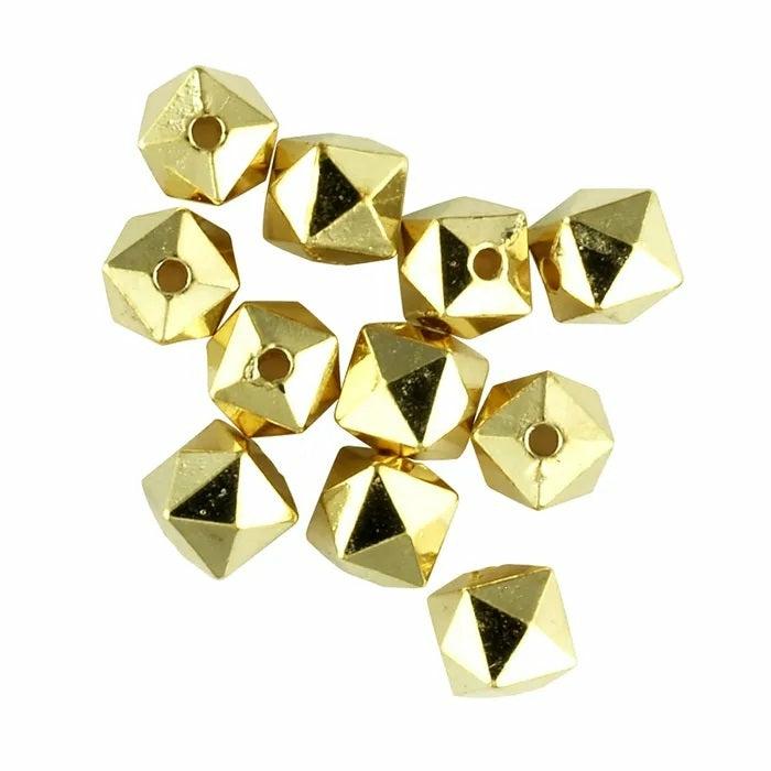 Other Beads |   8Mm Plastic Faceted Cube Beads Jewellery Making Supplies Other Beads