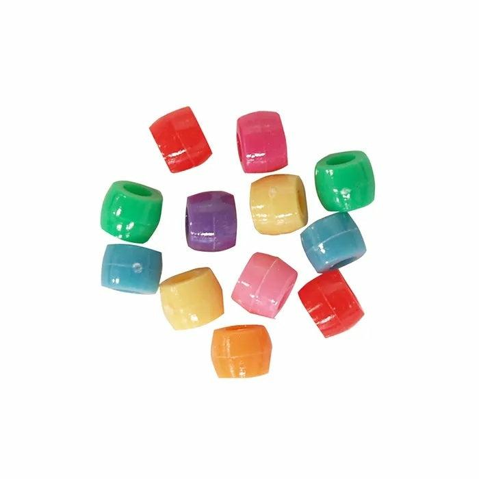 Plastic Beads |   7Mm Plastic Pony Beads Beads Beads