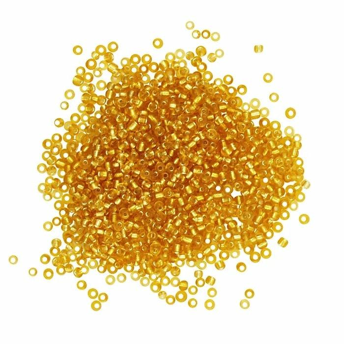 Seed Beads |   1.8Mm Gold Colour Glass Seed Beads Jewellery Making Supplies Seed Beads