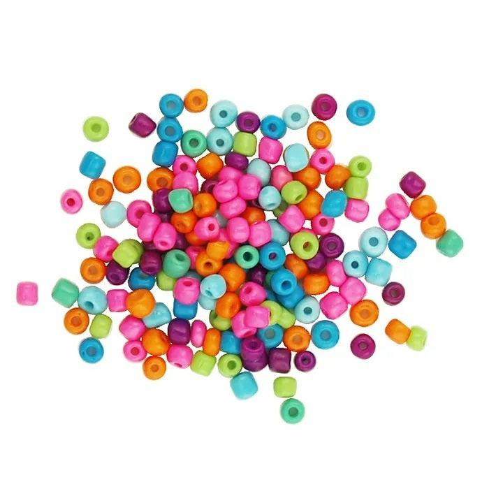 Seed Beads |   3.6Mm Assorted Multi Colours Glass Seed Beads Jewellery Making Supplies Seed Beads