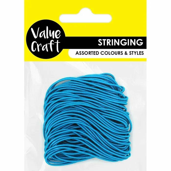 Stringing Materials |   2Mm Turquoise Elastic Thread Jewellery Making Supplies Stringing Materials