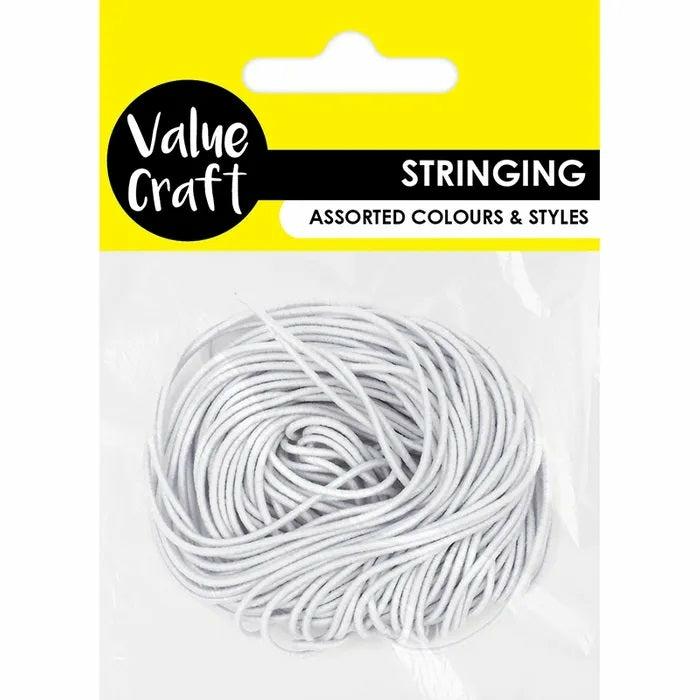 Stringing Materials |   2Mm White Elastic Thread Jewellery Making Supplies Stringing Materials