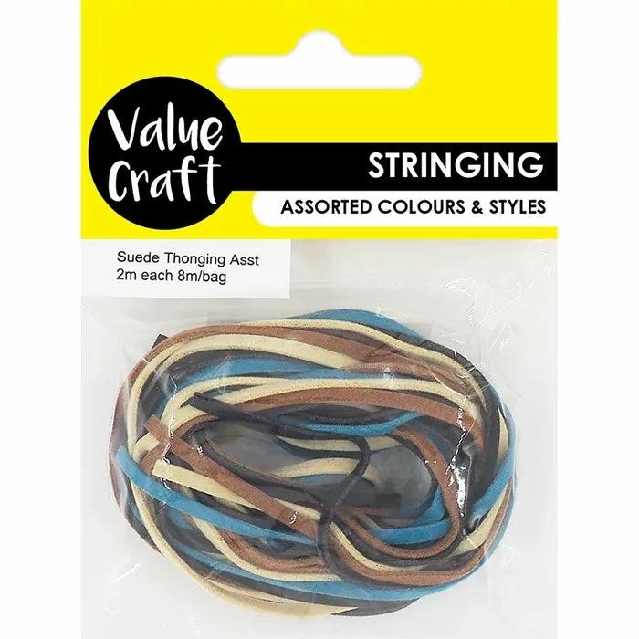 Stringing Materials |   3Mm Flat Suede Thonging Stringing Material Jewellery Making Supplies Stringing Materials