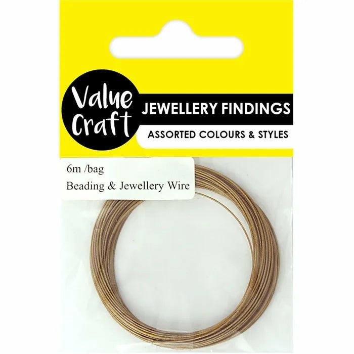 Stringing Materials |   Gold Beading & Jewellery Tiger Tail Wire Jewellery Making Supplies Stringing Materials