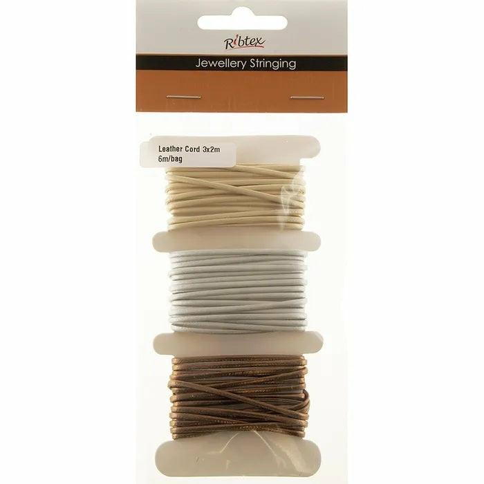 Stringing Materials |   Jf Leather Stringing Cord Jewellery Making Supplies Stringing Materials