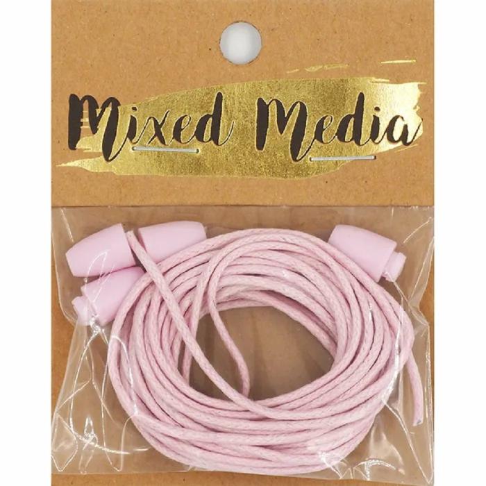 Stringing Materials |   Pink Colour Jute Cord With Breakaway Clasp Jewellery Making Accessories Jewellery Making Accessories