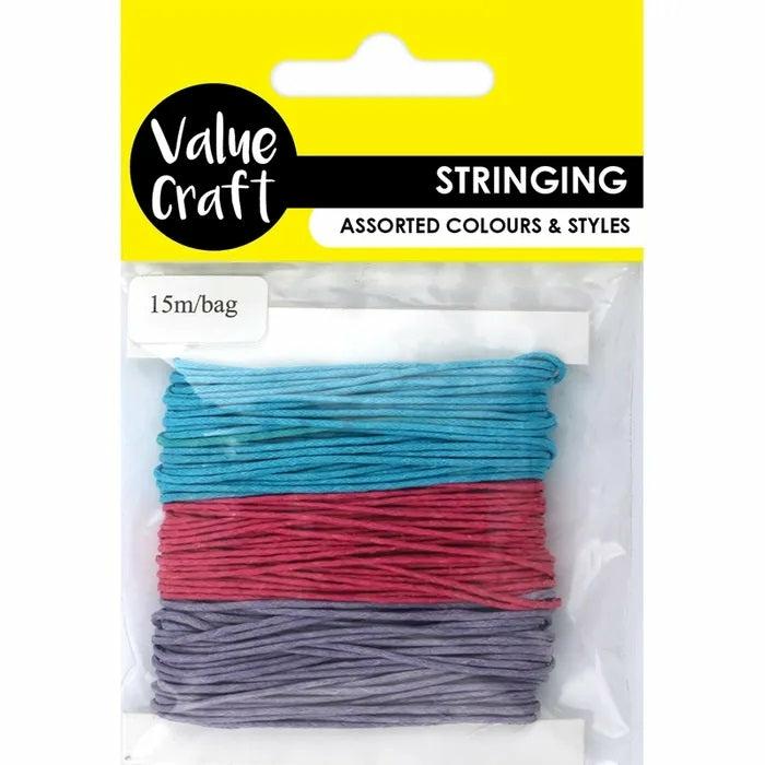 Stringing Materials |   Pink – Lavender – Turquoise Waxed Thread Jewellery Making Supplies Stringing Materials