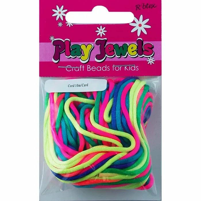 Stringing Materials |   Single Pack Rainbow Cord Jewellery Making Supplies Stringing Materials