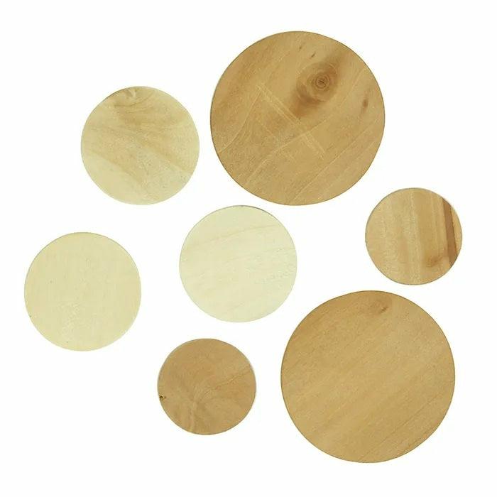 Wooden Beads |   Discs Shape Wooden Beads Jewellery Making Supplies Wooden Beads