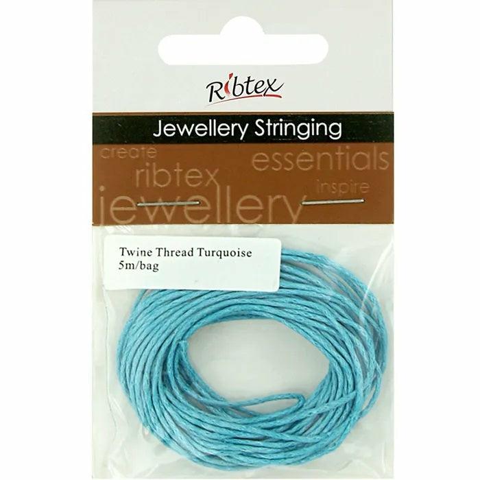 Stringing Materials |   Polyester Twine Thread (Available In 9 Colours) Jewellery Making Supplies Beige